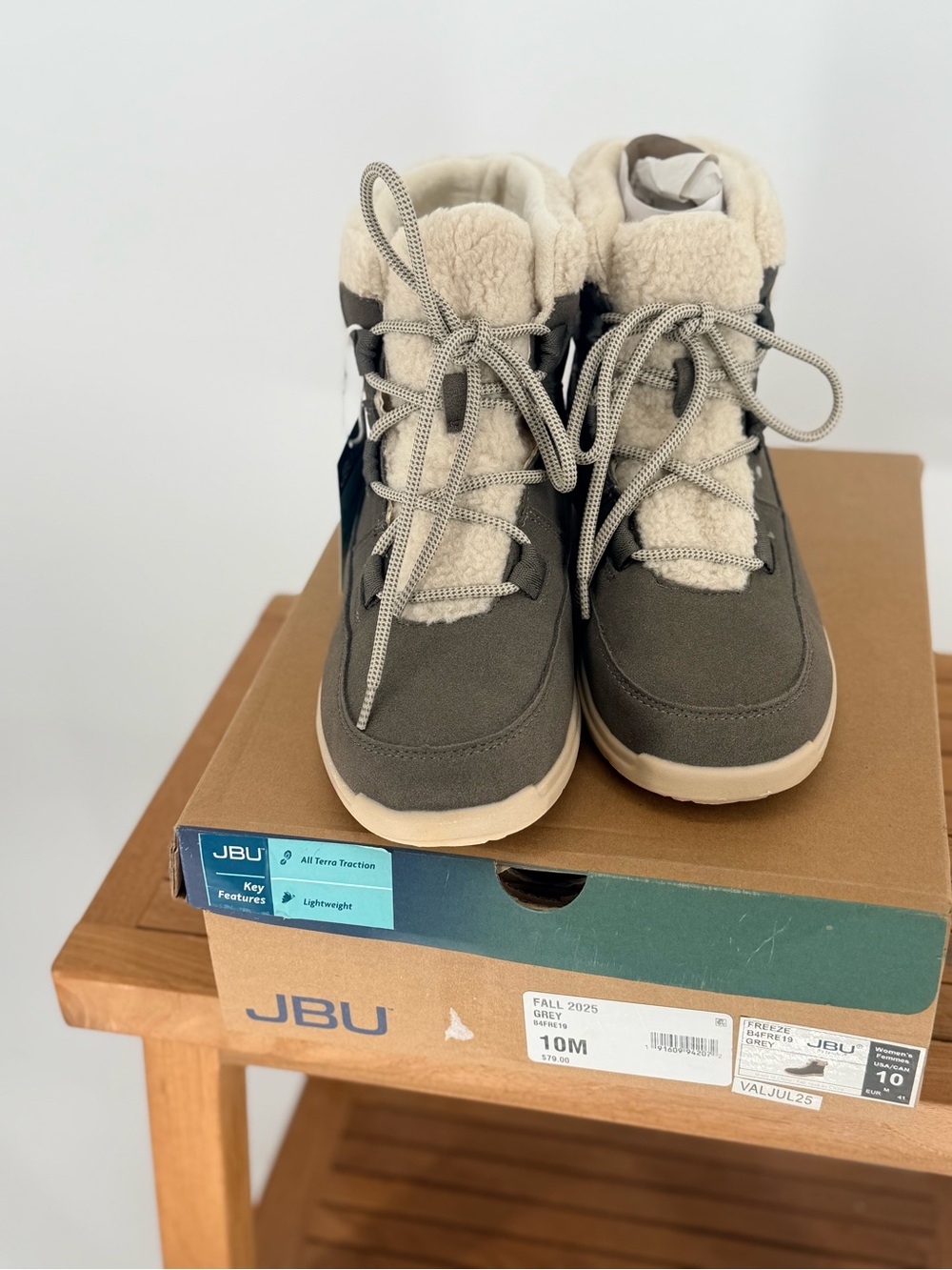 New JBU fall 2025 Gray size 10
